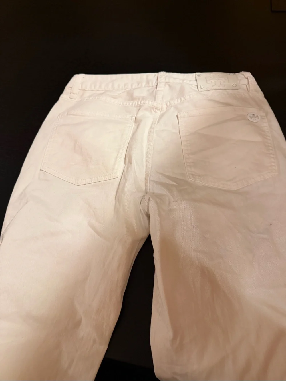 Tory Burch Off-White Women's Wide leg Jeans!!!